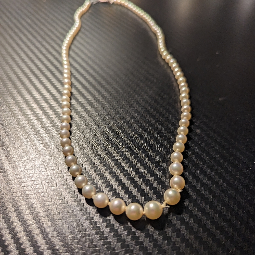 Faux Pearl Necklace